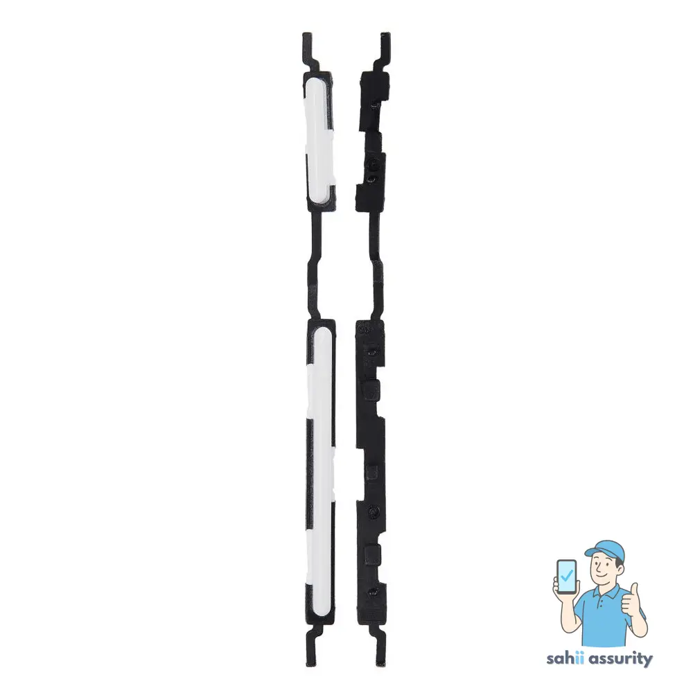 Volume Side Button Outer for Samsung Galaxy M30 White